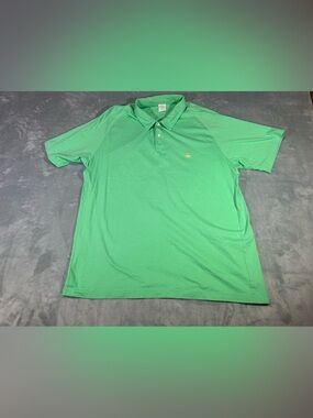 Brooks Brothers Cotton Green Short Sleeve Polo -size 2XL